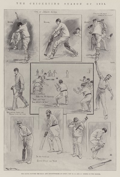 La saison de cricket de 1901 - Ralph Cleaver
